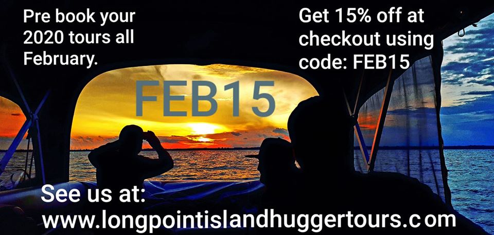 Long Point Island Hugger Tours February Promo Norfolk County Tourism